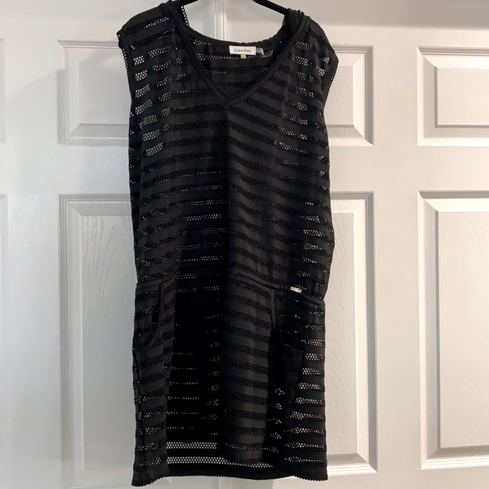Black Mesh Cover up